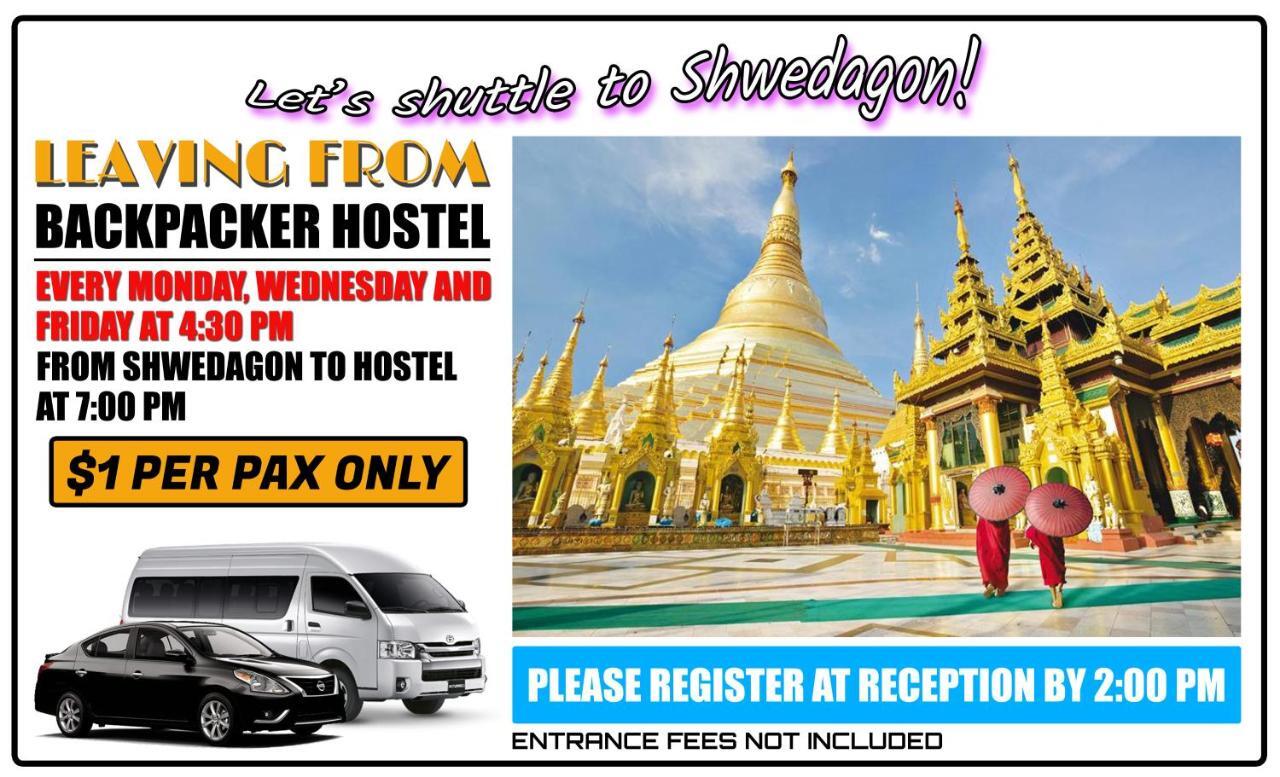 Backpacker Hostel (Adults Only) Yangon Exteriör bild